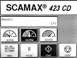 InoTec SCAMAX 423 Reduzierung der Scangeschwindigkeit