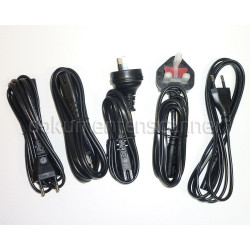 Stromanschlusskabel-Set für Netzteil für Kodak i2900, i3200, i3250, i3300, i3400, i3450, i3500 Scanner