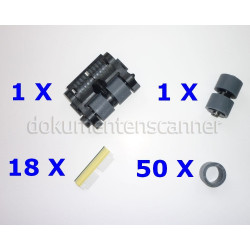 Austauschrollen-Kit für Kodak i600, i700, i1800 Serie