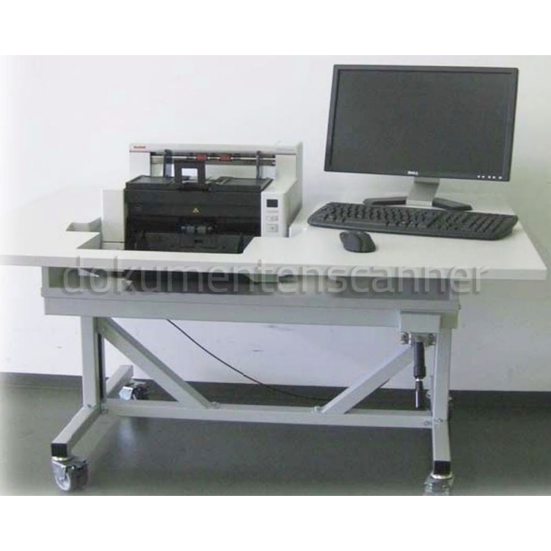 Scannertisch für Kodak i4200, i4250, i4600, i4650