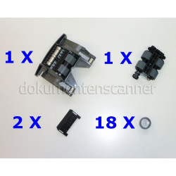 Austauschrollen-Kit klein Kodak i100, i200, i1400 Serie