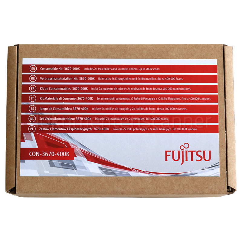 CON-3670-002A - Verschleißteilekit für Fujitsu fi-7140, fi-7240, fi-7160, fi-7260, fi-7180, fi-7280
