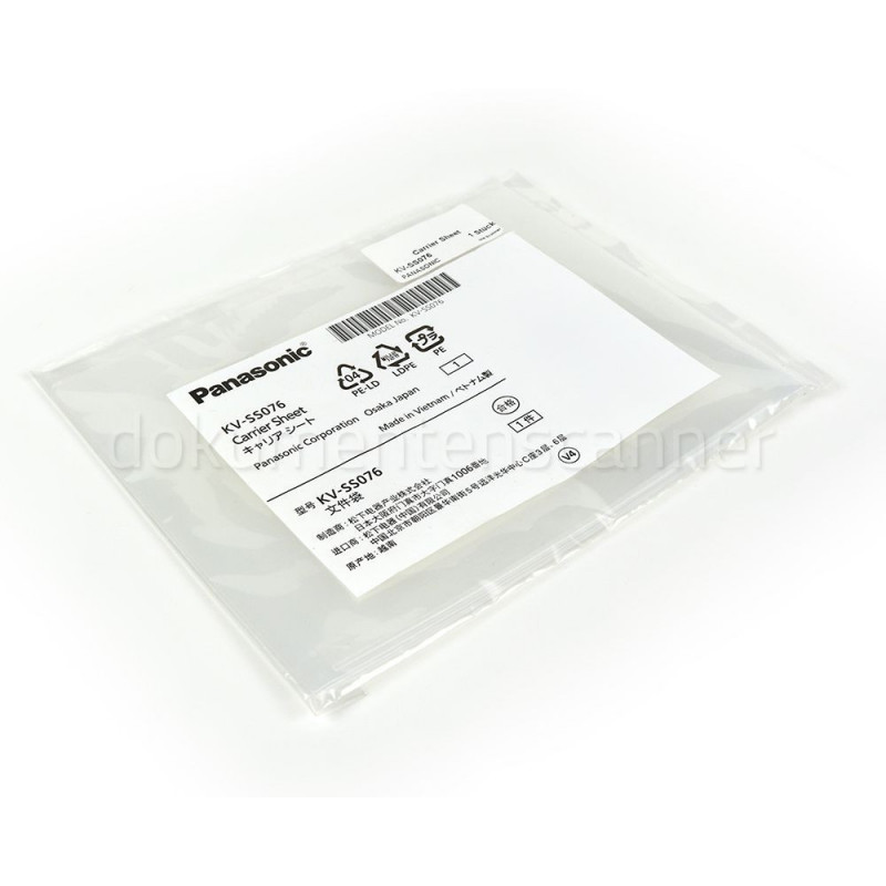 A5 Trägerfolie für Panasonic KV-S10X7, KV-S2087, KV-SL10X5, KV-SL30X5 Scanner