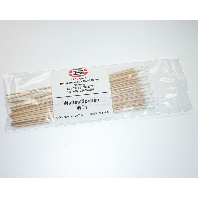 CESB Wattestäbchen 20cm / 25 Stück pro  Pack