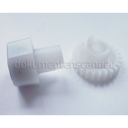 Kupplung und Zahnrad für Plustek