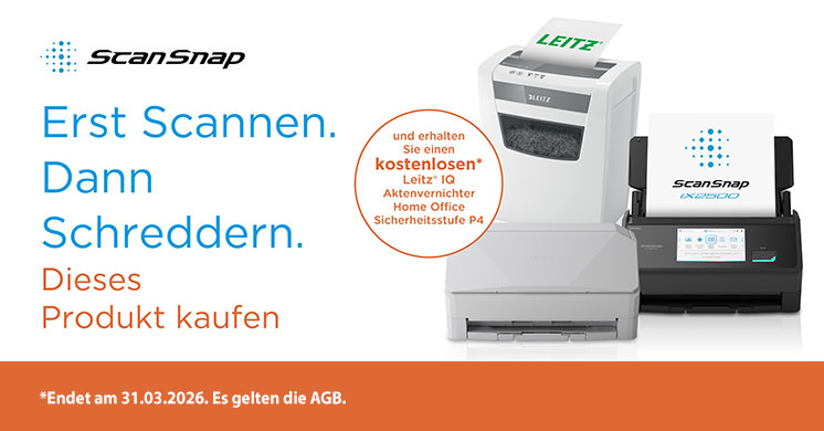 PFU ScanSnap iX2600 Aktion