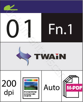 Avision AD370N LCD-Display