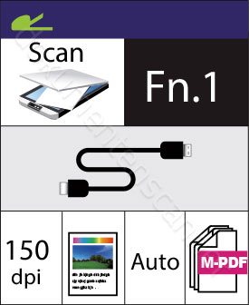 Avision AD8120U LCD-Display