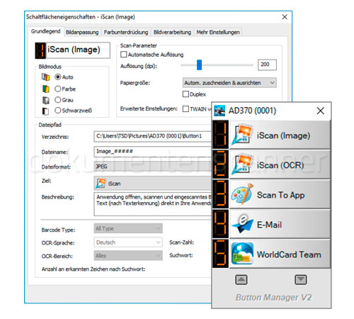 Avision Button Manager V2