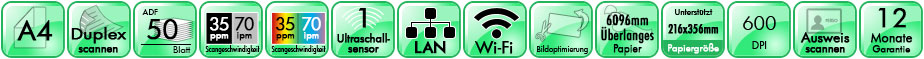 Avision AN335WL Technische Details