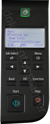 Canon DR-G2110 LCD Display