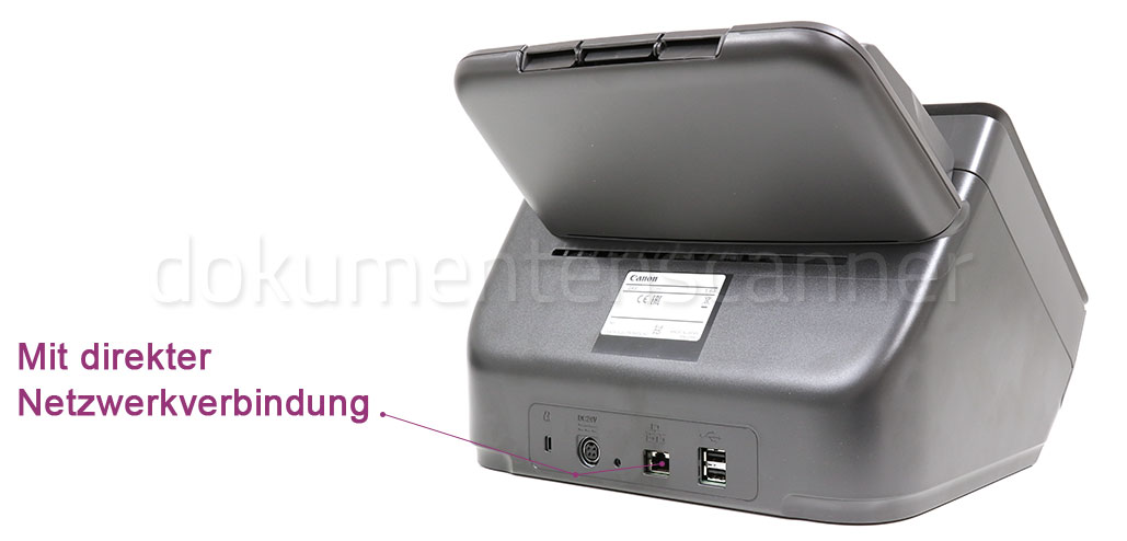Canon ScanFront 400 mit direkter Netzwerkverbindung