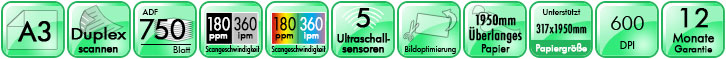 InoTec SCAMAX 621 Technische Spezifikationen