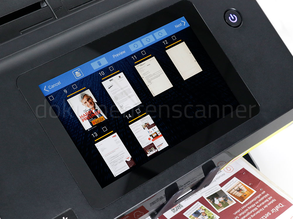 Plustek eScan A450 Pro: Gescannte Dokumente bearbeiten