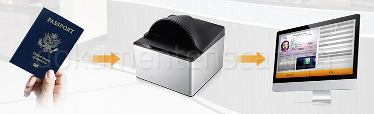 Plustek SecureScan X150 Scanprozess