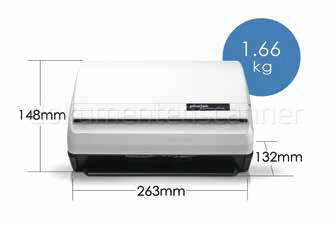 Plustek SmartOffice PN30U Platzsparendes Design