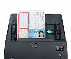 Plustek SmartOffice PT2160 Asymmetrische Papierführung