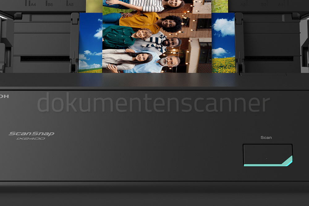 Ricoh ScanSnap iX2400 Black Scannen auf Tastendruck